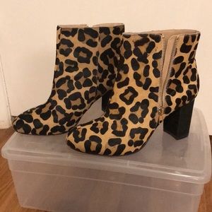 Leopard booties - Lord & Taylor - Size 10 (40)